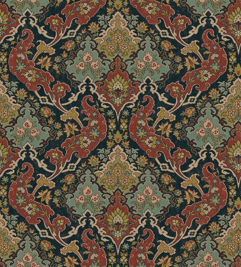 Cole & Son Mariinsky Damask Pushkin behang 108/8040 - LAB COLOUR THE WORLD