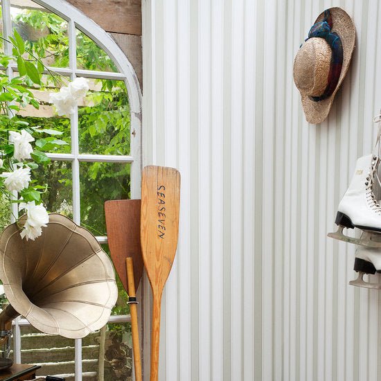 Cole & Son Marquee Stripes Cambridge Stripe behang 96/1001 - LAB COLOUR THE WORLD