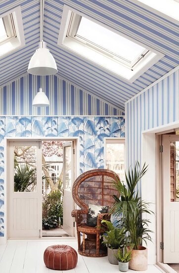 Cole & Son Marquee Stripes Polo Stripe behang 110/1006 - LAB COLOUR THE WORLD