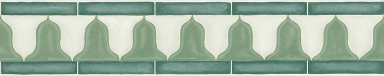 Cole & Son Martyn Lawrence Bullard Zellige Border behang 113/12037 - LAB COLOUR THE WORLD
