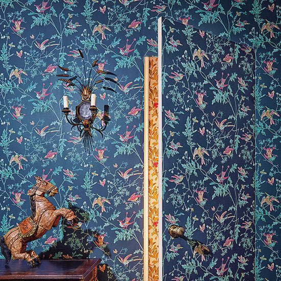 Cole & Son Selection of Hummingbirds Hummingbirds behang 100/14069 - LAB COLOUR THE WORLD