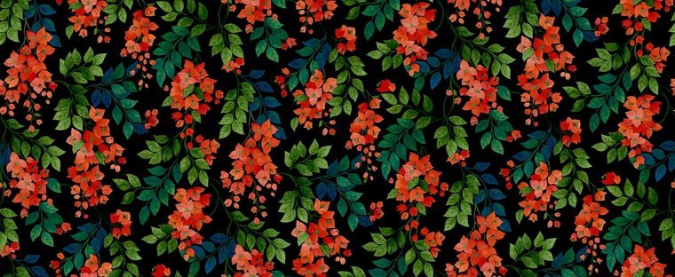 Cole & Son Seville Bougainvillea behang 117/6017 - LAB COLOUR THE WORLD