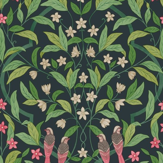 Cole & Son Seville Jasmine & Serin Symphony behang 117/10028 - LAB COLOUR THE WORLD