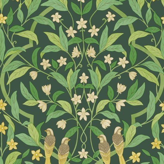 Cole & Son Seville Jasmine & Serin Symphony behang 117/10029 - LAB COLOUR THE WORLD
