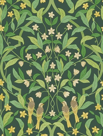 Cole & Son Seville Jasmine & Serin Symphony behang 117/10029 - LAB COLOUR THE WORLD