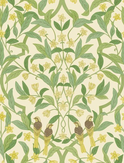 Cole & Son Seville Jasmine & Serin Symphony behang 117/10031 - LAB COLOUR THE WORLD