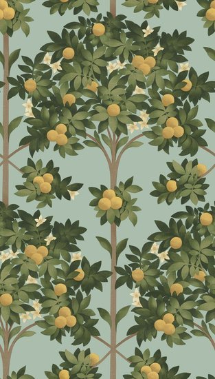 Cole & Son Seville Orange Blossom behang 117/1002 - LAB COLOUR THE WORLD