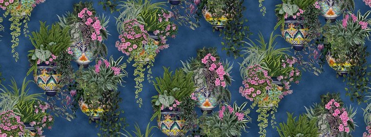 Cole & Son Seville Talavera behang 117/9026 - LAB COLOUR THE WORLD