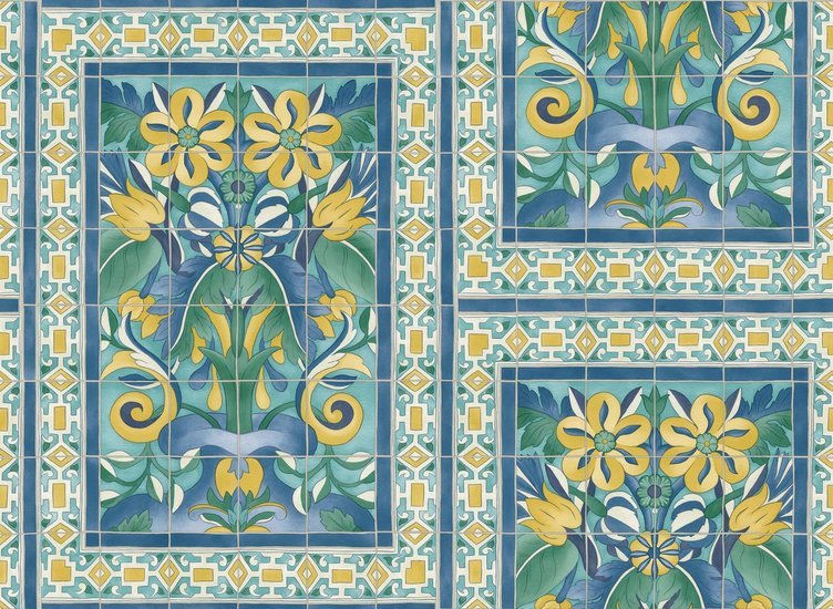 Cole & Son Seville Triana behang 117/5013 - LAB COLOUR THE WORLD