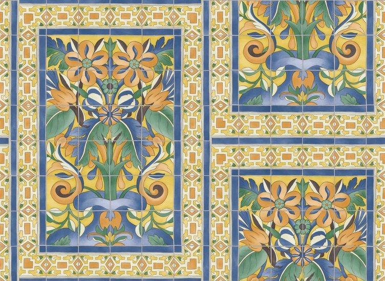 Cole & Son Seville Triana behang 117/5015 - LAB COLOUR THE WORLD