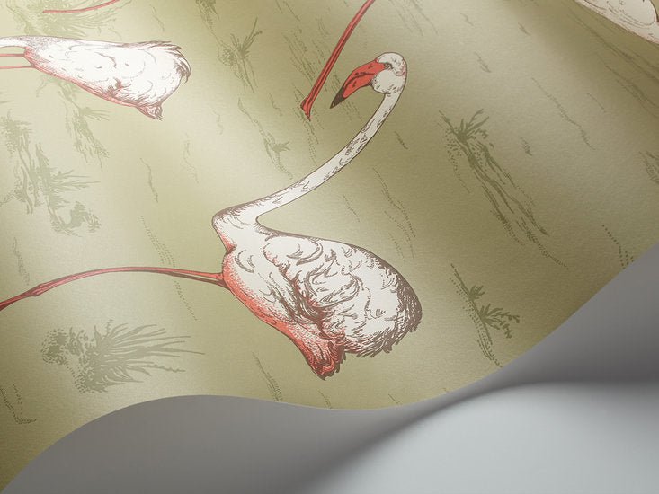 Cole & Son The Contemporary Selection Flamingos behang 112/11038 - LAB COLOUR THE WORLD