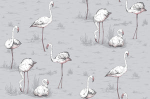 Cole & Son The Contemporary Selection Flamingos behang 112/11040 - LAB COLOUR THE WORLD