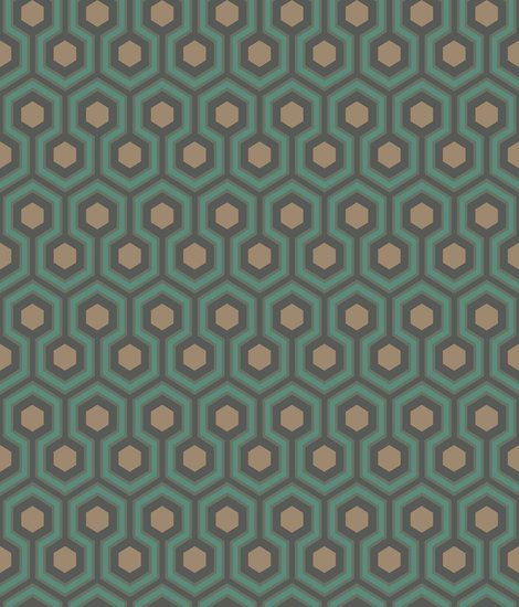 Cole & Son The Contemporary Selection Hicks' Hexagon behang 95/3018 - LAB COLOUR THE WORLD