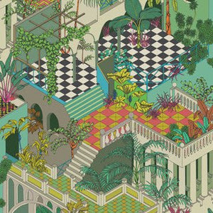Cole & Son The Contemporary Selection Miami behang 105/4017 - LAB COLOUR THE WORLD