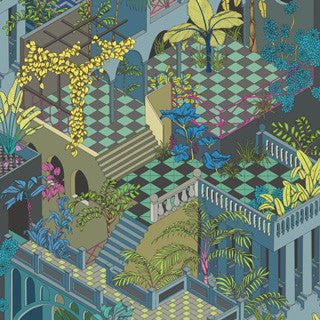Cole & Son The Contemporary Selection Miami behang 105/4018 - LAB COLOUR THE WORLD