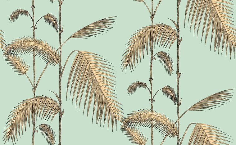 Cole & Son The Contemporary Selection Palm Leaves behang 112/2006 - LAB COLOUR THE WORLD