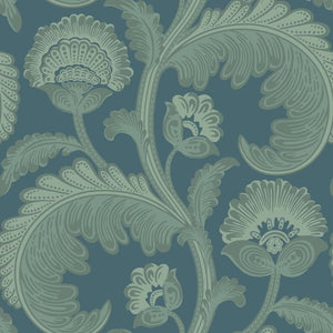 Cole & Son The Pearwood Collection Fanfare Flock behang 116/7026 - LAB COLOUR THE WORLD