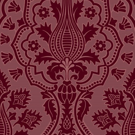 Cole & Son The Pearwood Collection Pugin Palace Flock behang 116/9034 - LAB COLOUR THE WORLD