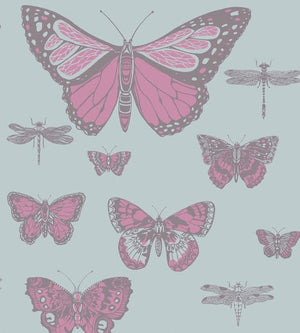 Cole & Son Whimsical Butterflies & Dragonflies behang 103/15062 - LAB COLOUR THE WORLD
