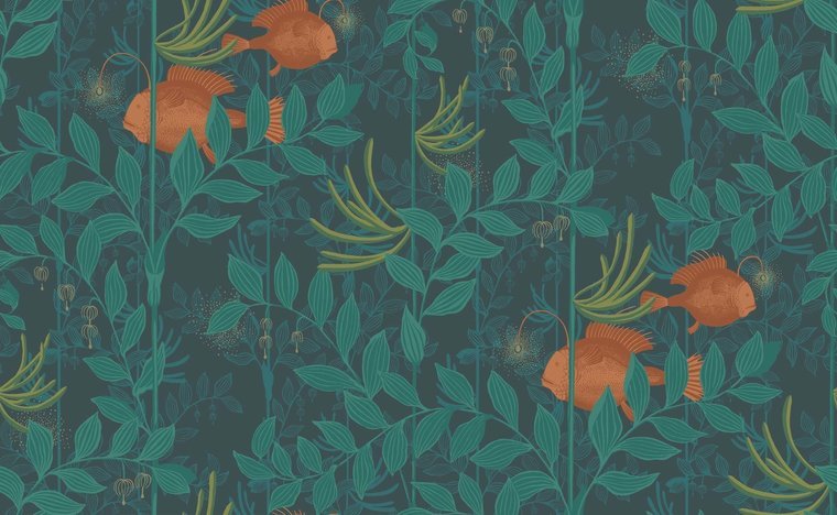 Cole & Son Whimsical Nautilus behang 103/4019 - LAB COLOUR THE WORLD