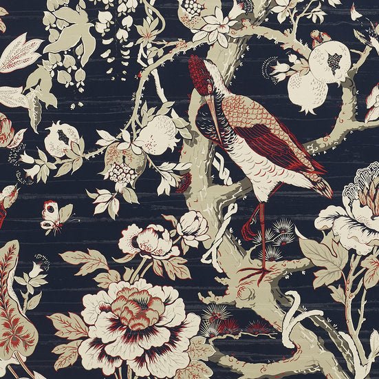 Dedar Silkbird Behang DI7006-001 - LAB COLOUR THE WORLD