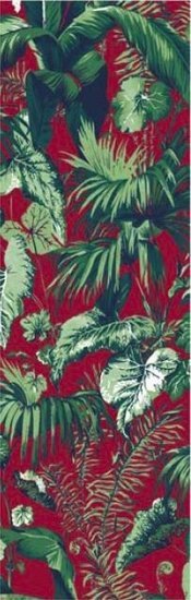 Edmond Petit Feuillage Behang Rouge RM001-5 - LAB COLOUR THE WORLD
