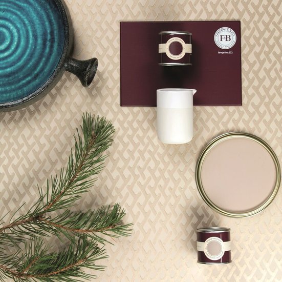 Farrow and Ball Amime Metallic Behang BP4406 - LAB COLOUR THE WORLD