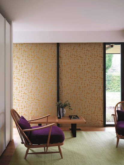 Farrow and Ball Enigma Metallic Behang BP5509 - LAB COLOUR THE WORLD