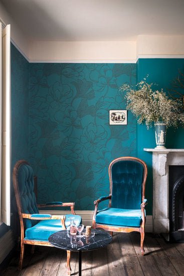 Farrow and Ball Helleborus Behang BP5605 - LAB COLOUR THE WORLD