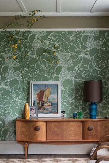 Farrow and Ball Helleborus Behang BP5606 - LAB COLOUR THE WORLD