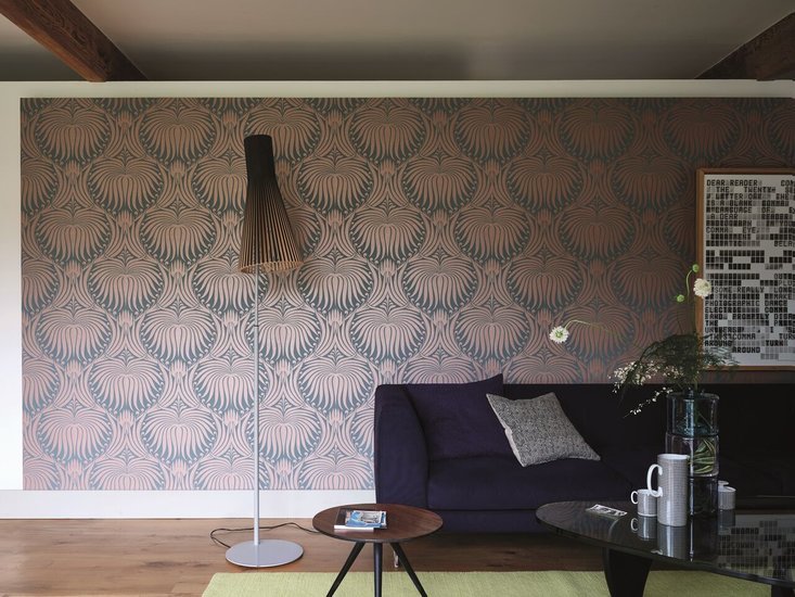 Farrow and Ball Lotus Metallic Behang BP2068 - LAB COLOUR THE WORLD