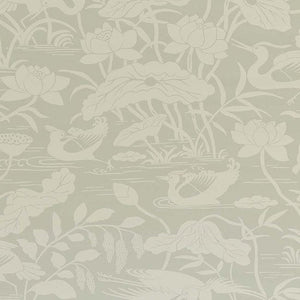 GP & J Baker Heron & Lotus Flower Behang BW45089/3 - LAB COLOUR THE WORLD
