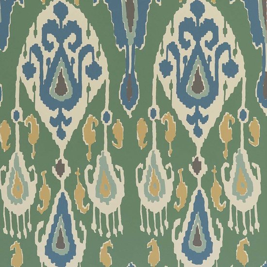 GP & J Baker Ikat Bokhara Behang BW45090/3 - LAB COLOUR THE WORLD