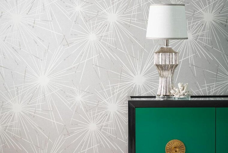 Jim Thompson Fireworks Behang Silver JT021065002 - LAB COLOUR THE WORLD