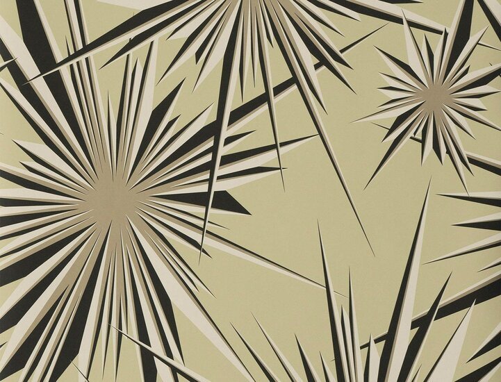 Jim Thompson Golden Sunburst Behang Pearl Cream JT021064001 - LAB COLOUR THE WORLD