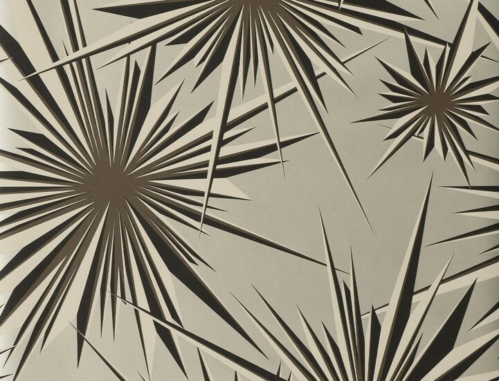 Jim Thompson Golden Sunburst Behang Silver JT021064003 - LAB COLOUR THE WORLD