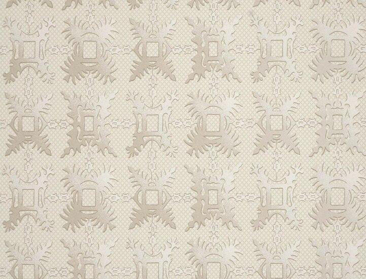 Jim Thompson Snowflake Behang Oyster JT021068001 - LAB COLOUR THE WORLD