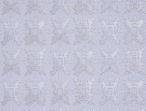 Jim Thompson Snowflake Behang Soft Sky JT021068003 - LAB COLOUR THE WORLD