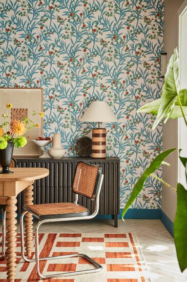 Little Greene Bamboo Floral Behang 0267BAMISCH - LAB COLOUR THE WORLD