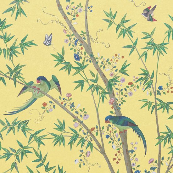 Little Greene Beach Scenic Behang 0245BSSUNBE - LAB COLOUR THE WORLD
