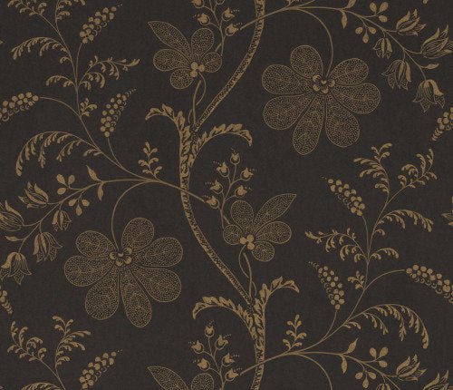 Little Greene Bedford Square Behang 0273BEEBONY - LAB COLOUR THE WORLD