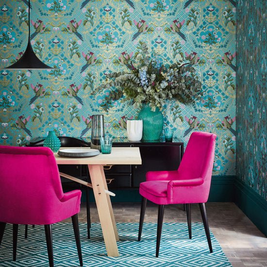 Little Greene Brodsworth Behang 0256BRCONSO - LAB COLOUR THE WORLD
