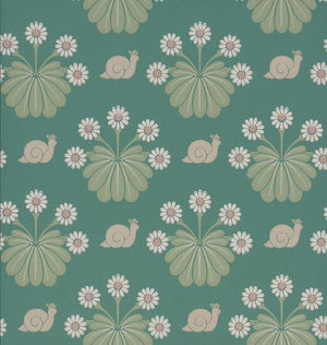 Little Greene Burges Snail Behang 0260BUOCEAN - LAB COLOUR THE WORLD