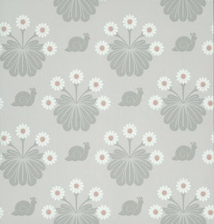 Little Greene Burges Snail Behang 0260BUSILVE - LAB COLOUR THE WORLD