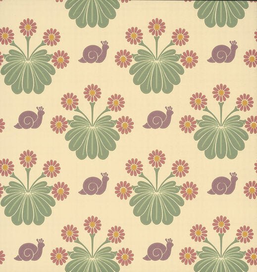Little Greene Burges Snail Behang 0260BUTRAVE - LAB COLOUR THE WORLD