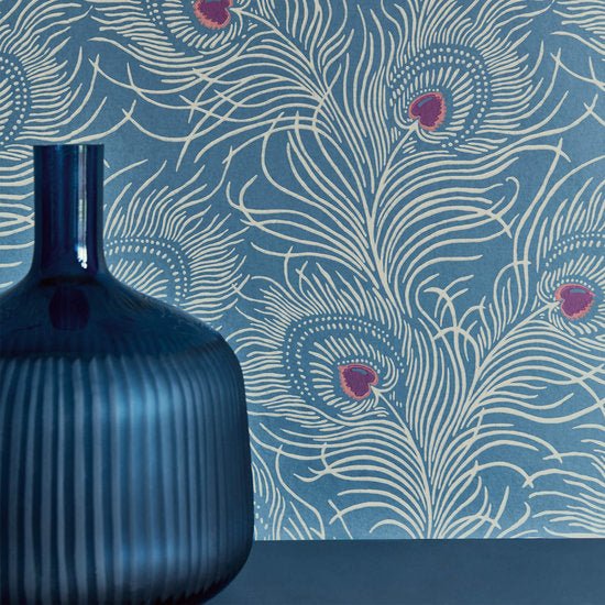 Little Greene Carlton House Terrace Behang 0256CTCOPPE - LAB COLOUR THE WORLD