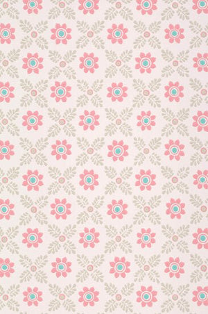 Little Greene Ditsy Block Behang 0267DICARMI - LAB COLOUR THE WORLD