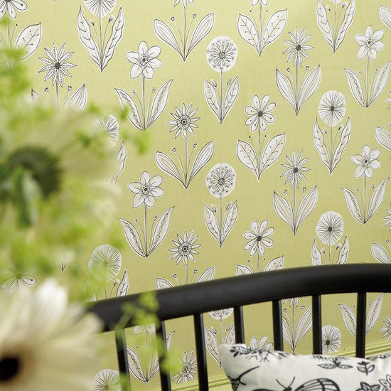 Little Greene Florette Behang 0271FLACIDD - LAB COLOUR THE WORLD