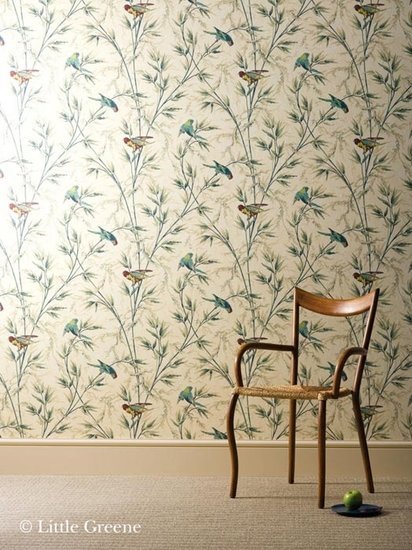 Little Greene Great Ormond Street Behang 0251GOCAPPU - LAB COLOUR THE WORLD
