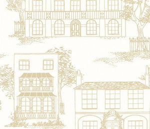 Little Greene Hampstead Behang 0271HACLOIS - LAB COLOUR THE WORLD